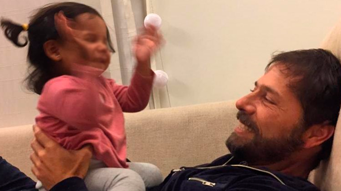 La conmovedora historia de paternidad del novio de Luis Novaresio