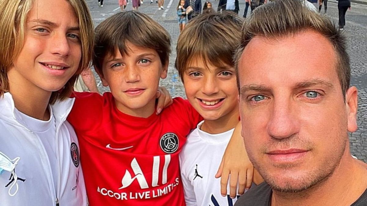 En pleno Wandagate, Maxi L&oacute;pez viaj&oacute; hasta Par&iacute;s para cuidar a sus hijos mientras Wanda Nara resolv&iacute;a sus problemas maritales con Mauro Icardi.&nbsp;