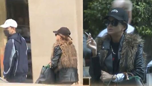 Las imágenes de Rusherking y La China Suárez después de pasar la noche juntos