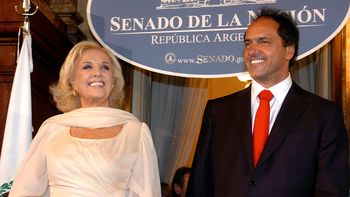 Mirtha Legrand le contestó a Daniel Scioli: ¡Ufa! ¡Qué se deje de atacar!