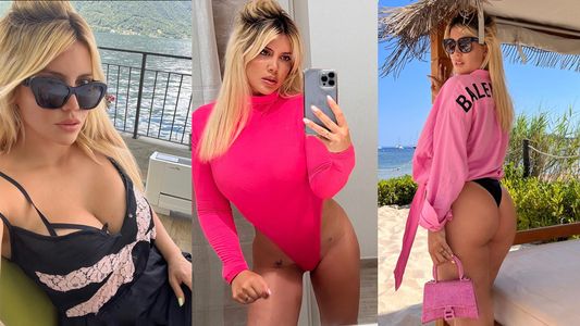 Aparecieron más fotos de Wanda Nara al natural y hay una debate: ¿abusa del Photoshop?
