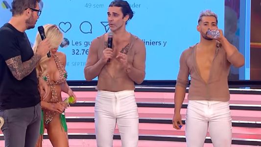 Mariano Martínez bailó la salsa de tres con Luciana Salazar y Jorgito Moliniers, y Pampita hizo un pedido especial