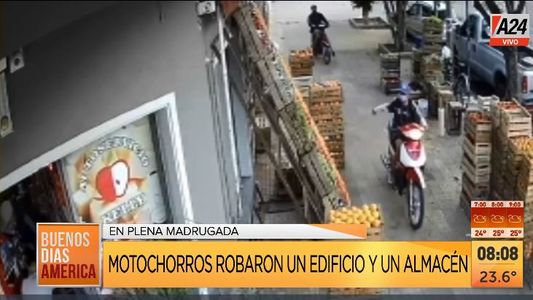 La Plata: al ladrón que no lo frena nada hizo un raid