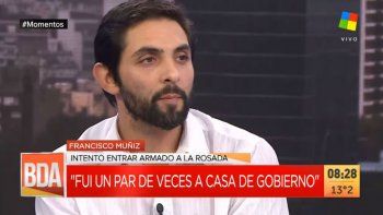 La insólita explicación del hombre que quiso entrar con un arma a la Casa Rosada