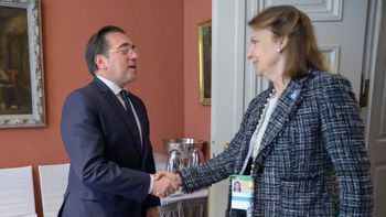 Diana Mondino se reunió con el canciller español para trabajar la relación bilateral
