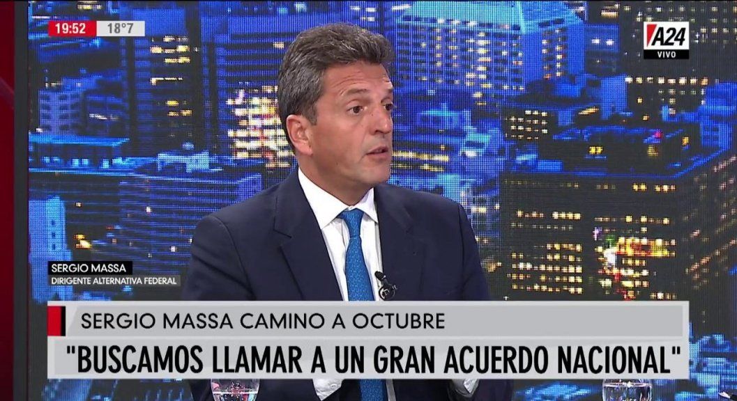 Sergio Massa sentó postura: Queremos un acuerdo serio con el FMI