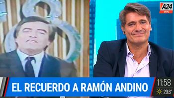 La emoción de Guillermo Andino al recordar a su padre en su debut en A24
