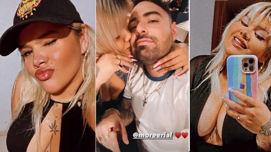 More Rial: selfies con su nuevo novio y desafiante mensaje