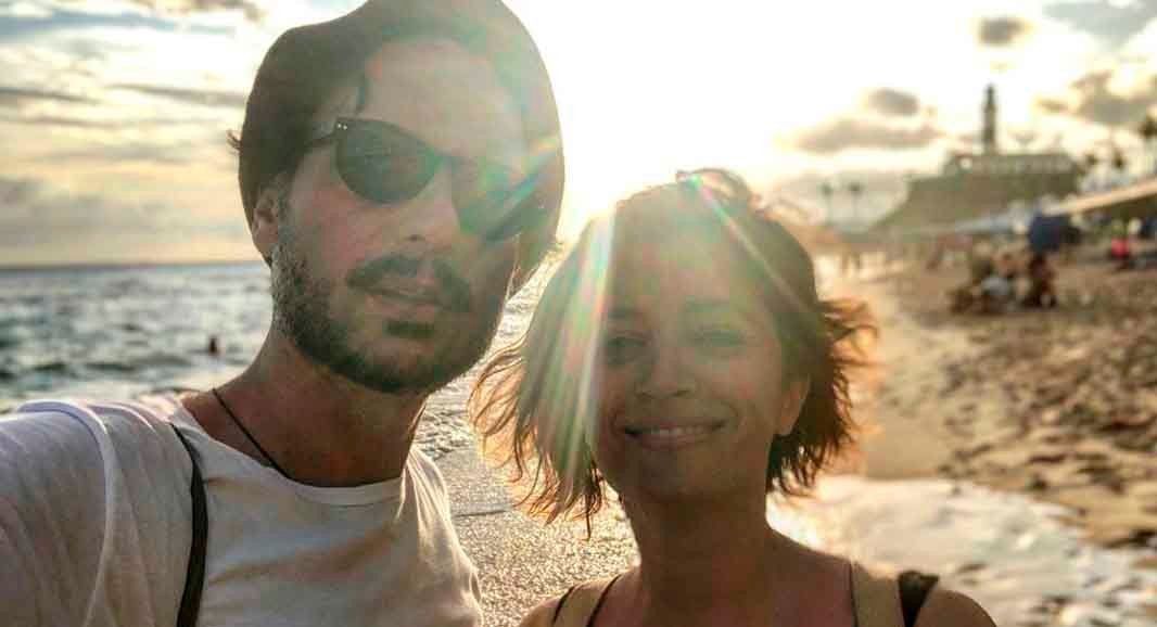 Las vacaciones de Carla Conte con su nuevo novio, el cineasta Federico Rozas