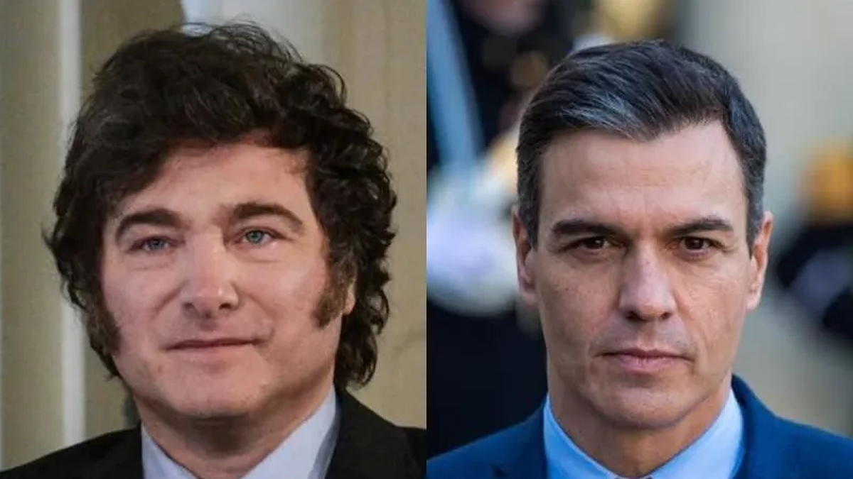 Crecen las tensiones entre Argentina y España por la pelea de Milei y Sánchez (Foto: archivo).