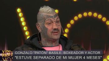 El Patón Basile habló de sus adicciones: Lloraba solo en casa