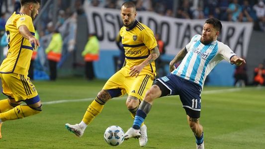 Clásico picante: Racing le ganó 2-1 a Boca en el Cilindro de Avellaneda