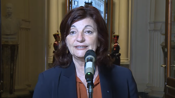 Kelly Olmos destacó el aumento del salario mínimo para quebrar la alta inflación. (Captura)