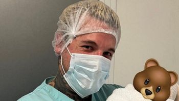 Alex Caniggia se mostró como nunca antes en un video junto a su hija Venezia