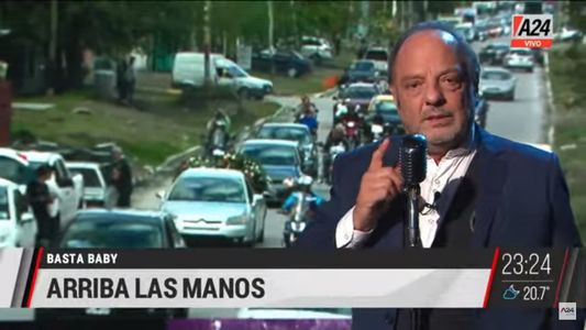 Baby Etchecopar: Se nota que no son ni líderes ni estadistas por más que se disfracen de Rambo