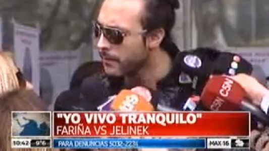 Leonardo Fariña: “Yo vivo tranquilo”