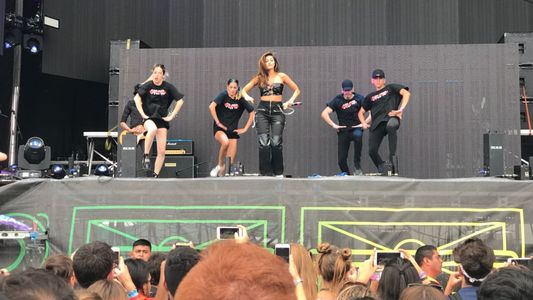 ¡Oriana Sabatini la rompió en el Lollapalooza!