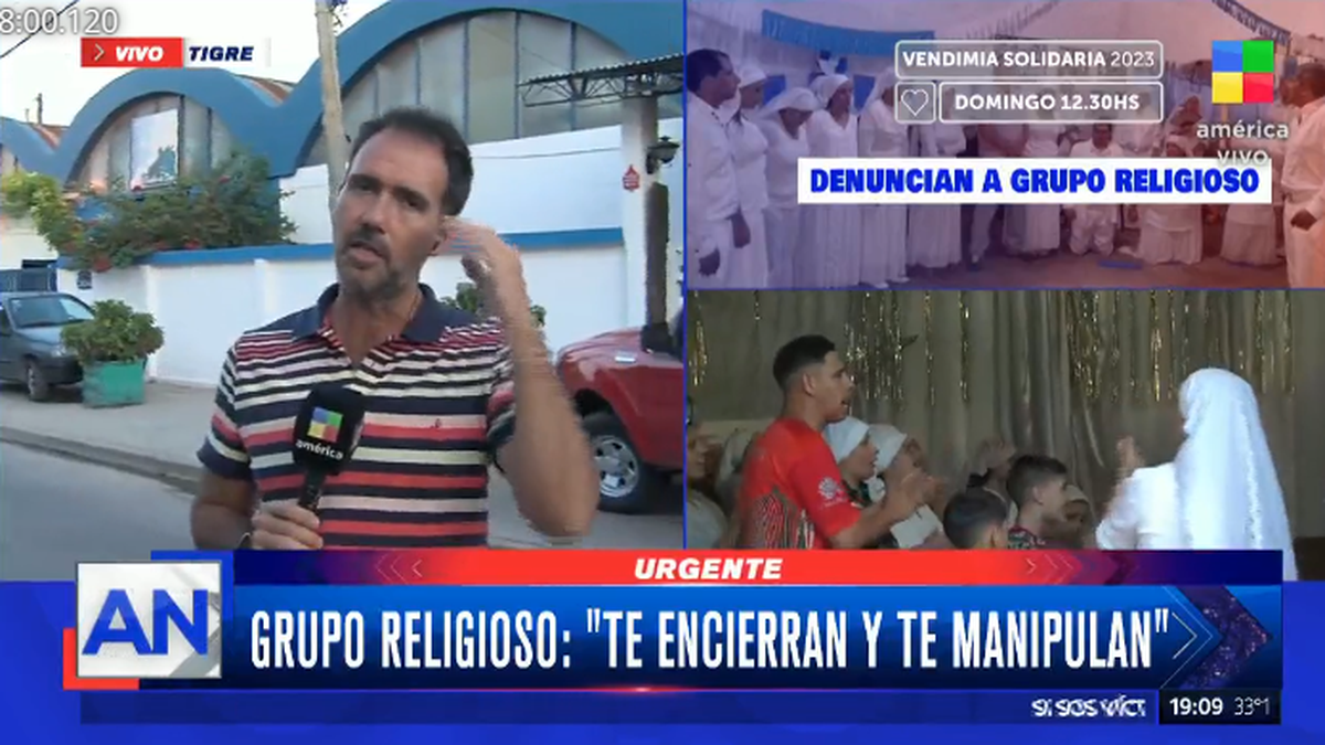 El inexplicable apoyo del Municipio de Tigre a un grupo religioso denunciado por maltrato y encierro. (Captura)