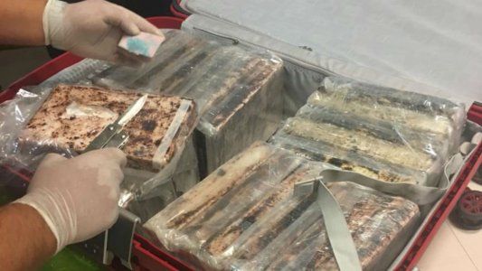 Detienen a tres efectivos de la PSA por los 254 kilos de cocaína secuestrados en Ezeiza