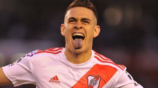 Con un doblete de Borré, River le ganó 2-0 a Patronato y quedó a un punto de la cima de la Superliga