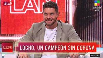 Locho Loccisano habló de todo en LAM y reveló el próximo paso en su relación con Majo Martino