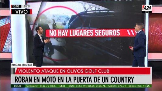 Malvinas Argentinas: violento ataque motochorro en countries