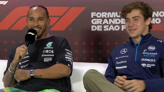 El llamativo comentario de Franco Colapinto a Lewis Hamilton tras su presentación en Ferrari