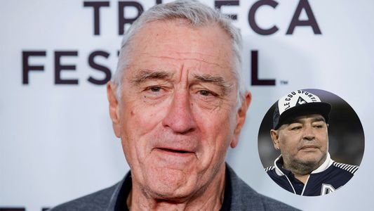 Robert De Niro se sumó a la locura por Maradona en Nápoles y vivió un hecho increíble