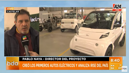 Construye autos eléctricos nacionales, se cansó de las trabas y ahora se va a Brasil