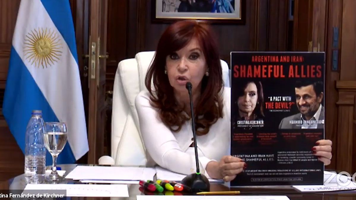 Cristina Fernández de Kirchner es una de las acusadas en la causa del Memorándum con Irán. (Foto: archivo)