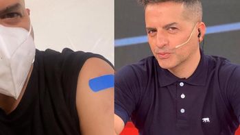 Ángel de Brito se vacunó contra el Covid en Miami: Estoy muy contento