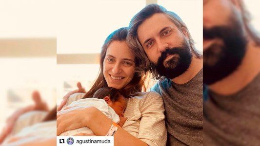 Agustina Muda fue mamá por segunda vez: Nos explota el corazón de amor