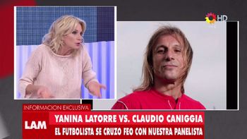 Terrible confesión de Yanina Latorre: amenazada por Claudio Caniggia