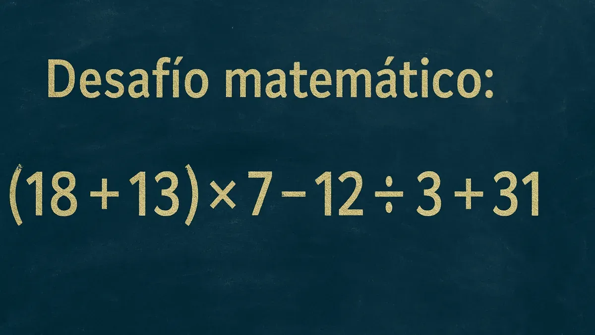 La regla esencial para resolver este desafío matemático es conocido como PEMDAS (por sus siglas en inglés) o jerarquía de operaciones.