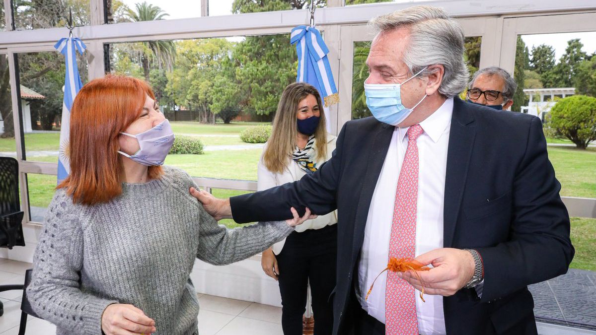 Silvina Batakis está reunida con Alberto Fernández en Olivos para delinear el nuevo plan económico del Gobierno