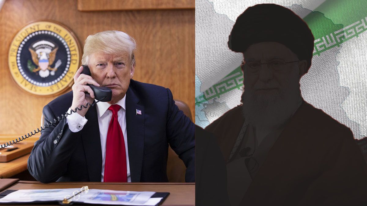 Irán contestó de manera tajante los dichos del presidente Trump sobre un diálogo con Irán. (foto: A24.com)
