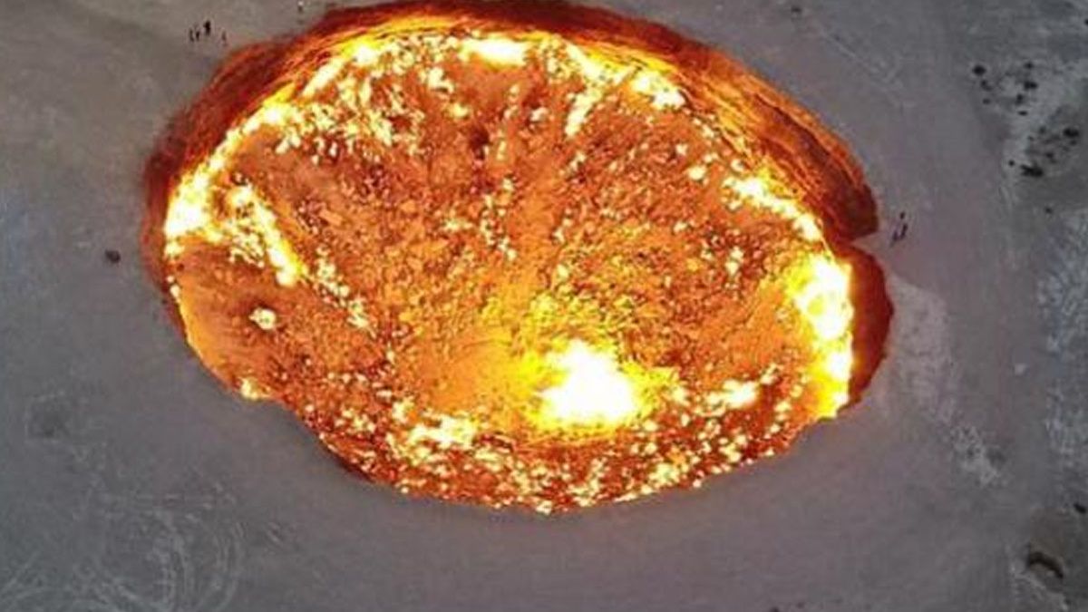 En el interior del cráter hay 400° Celsius de calor (Foto: gentileza ABC).