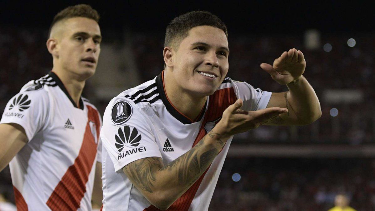 Quintero está cerca de volver a River.