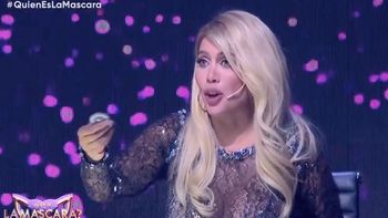 El accidentado final de Wanda Nara en ¿Quién es la máscara?: Me tiré y...