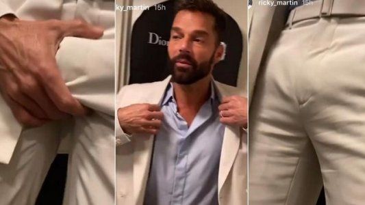 Ricky Martin enloqueció a sus fans con un tremendo video tocándose