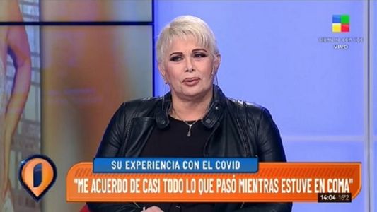 Carmen Barbieri y sus alucinaciones durante su internación