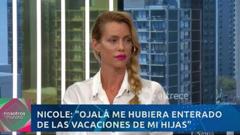 Nicole Neumann se refirió al viaje de sus hijas con Fabián Cubero a México: “Todo lo que haga fuera de la ley...”