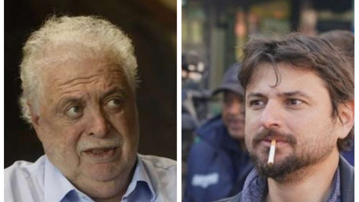 Escracharon a Ginés González García y a Juan Grabois (Foto: captura de internet).