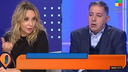 El reencuentro televisivo de dos ex, Evelyn Von Brocke y Fabián Doman