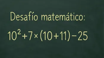 Desafío Matemático: esta operación desafía tu memoria matemática