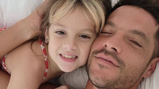 El conmovedor video del reencuentro de Francisco Delgado con su hija Elena en México