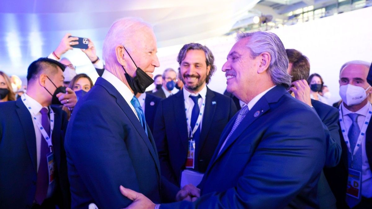 G-20: Alberto Fernández y Joe Biden conversaron sobre la amistad que los une con el Papa