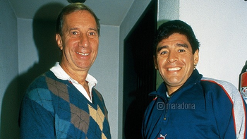 El sentido saludo de Diego Maradona a Carlos Bilardo: Siempre en las buenas y en las malas