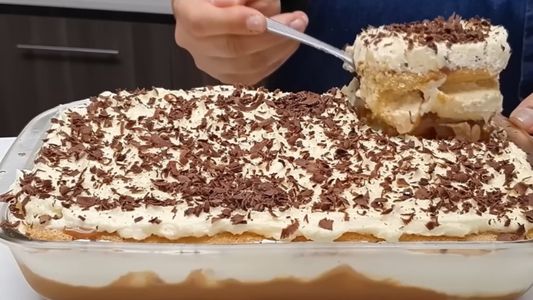 Postre de banana y dulce de leche: la receta fácil, sin horno y en pocos pasos