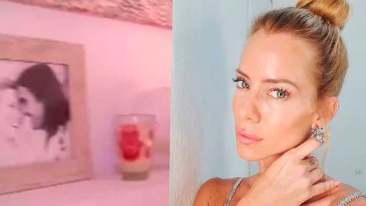 Nicole Neumann explicó por qué aún mantiene una foto con Poroto Cubero en el living de su casa